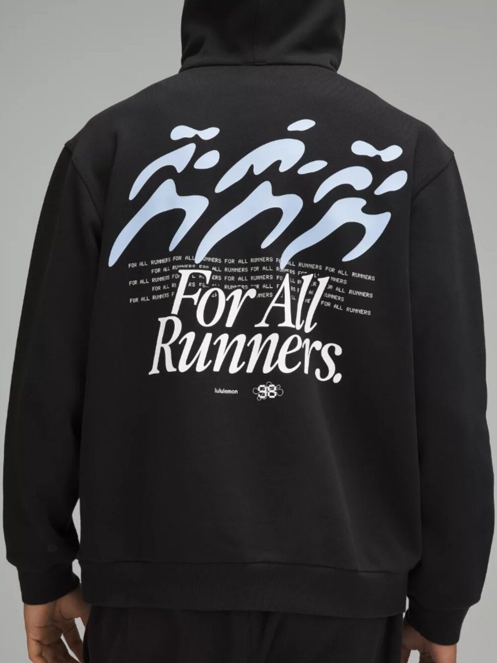For All Runners - Lululemon - Steady State Pullover Hoodie Run Graphic